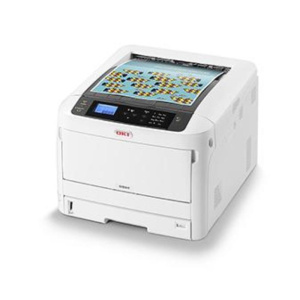 Oki c824dn stampante led color a3 fronte retro usb ethernet