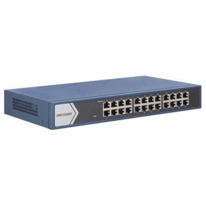 Hikvision digital technology ds-3e1524-ei switch di rete gigabit ethernet 10-100-1000 blu