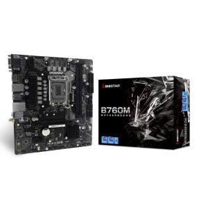 Biostar b760mx2-e d4 scheda madre intel b760 lga1700 micro atx 2xddr4 vga hdmi dvi pcie 4xsata m.2 matx
