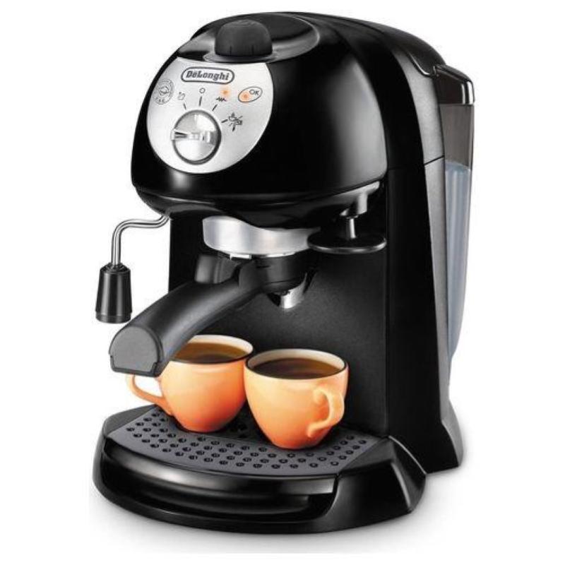 Delonghi ec201cd.b macchina da caffe` sistema manuale potenza 1050 w capacita` 1 litri cappuccino system nero