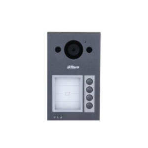 Dahua vto3311q-wp videocitofono unita` esterna wi alluminio ip65 ik08 2mp 4 tasti