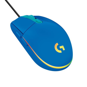 Logitech g203 lightsync mouse gaming 8.000 dpi 6 pulsanti programabili iluminazione rgb colore blue
