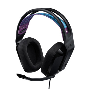 Logitech g335 cuffia gaming con microfono cablata jack 3.5 mm colore nero