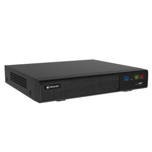 Atlantis a11-nvr0904p-ak nvr 9 canali di cui 4 canali poe risoluzione max 8mpx 25fps switch 4 porte poe 45w uscita hdmi-4k-vga