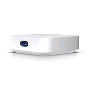 Ubiquiti ux-eu unifi cloud gateway plug & play wii-fi 6 mesh system supporta 60 dispositivi bianco