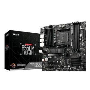 Msi b550m pro-vdh presa am4 micro atx amd b550