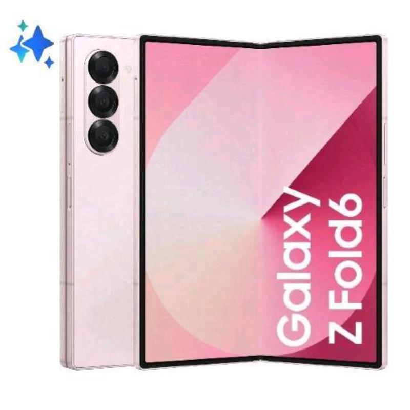 Samsung f956 galaxy z fold6 5g dual sim 7.6 octa core 256gb ram 12gb 5g tim pink