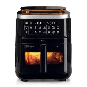 Ariete friggitrice ad aria 7l 1700w vapore grill nero modello 4636