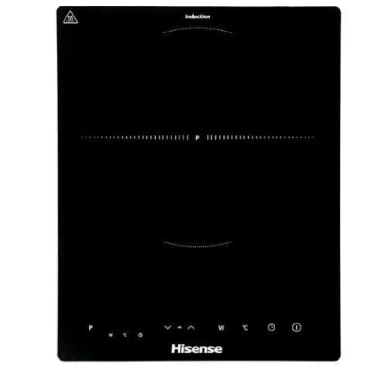 Hisense hic2000y piastra a induzione portatile 2000w 1 zona 10 temperature controllo touch con timer nero