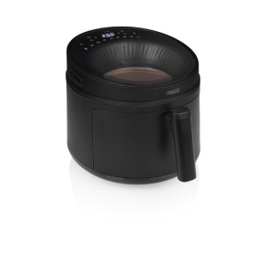 Princess 182270 – friggitrice ad aria 5 l, 1500 w, 8 programmi preimpostati, display digitale, tecnologia ciclonica zyklon, nero