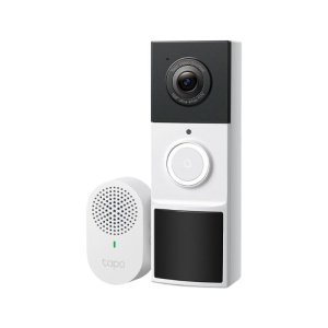 Videocampanello tp-link tapo d210 a batteria 1tapod210+1tapod100c, 2k 3mp 160Â°diagonal live16:9 color nightvision