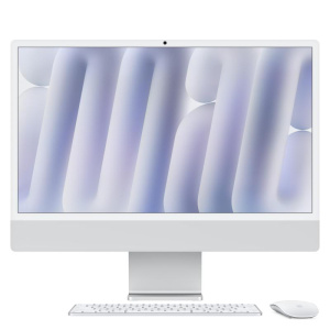 Apple aio imac 24m4 8cpu/gpu 8c.silver 16gb/256gb ssd. 4.5k silver