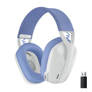 Logitech g g435 cuffia padiglione auricolare bluetooth blu-bianco