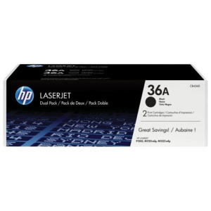 Hp 36ad toner nero 2 pz