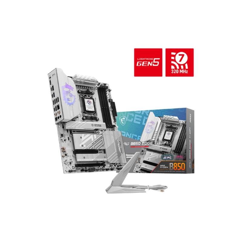 Msi mpg b850 edge ti wi-fi 7 scheda madre amd b850 socket am5 atx