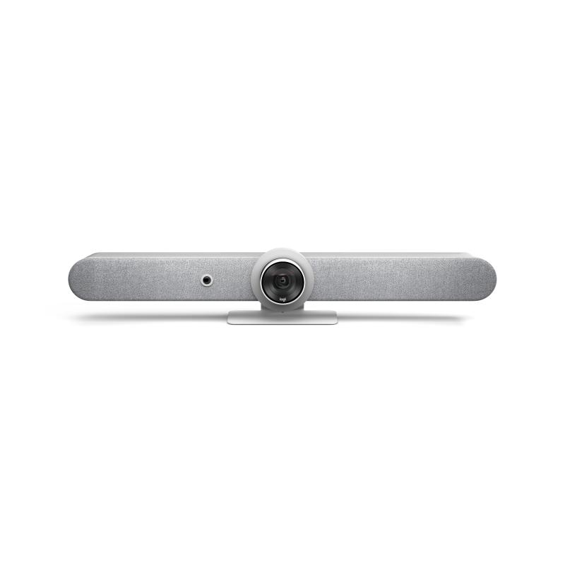 Logitech rally bar conference cam 4k 2160p/30fps zoom 15x bluetooth usb bianco