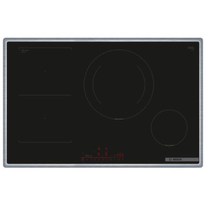 Bosch serie 6 pvs845hb1e piano cottura a induzione in vetroceramica 80 cm 1 zona combinduction e 2 standard directselect home connect nero