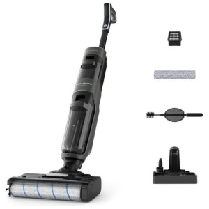 Rowenta x-clean 4 gz5035 scopa elettrica lavapavimenti pulitore a vapore aspira e lava potenza 200 watt colore grigio