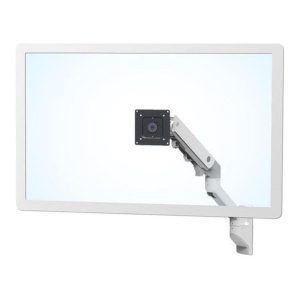 Ergotron hx wall mount monitor arm kit montaggio per monitor fino a 42“ bianco