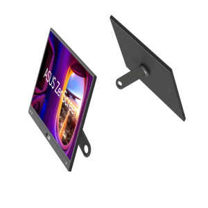 Asus zenscreen mb166cr monitor portatile da 16â?  pollici (15.6) full hd (1920×1080) ips usb type-c anti-sfarfallio filtro luce blu superficie antiriflesso cavalletto di supporto a 360Â° nero
