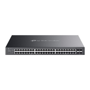 Tp-link omada sg2452lp switch di rete gestito l2/l2+ gigabit ethernet (10/100/1000) supporto power over ethernet (poe) 1u nero
