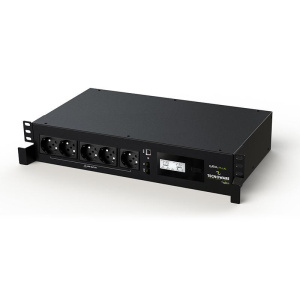 Ups tecnoware rack era plus 1200 -fgcerapl1202rsch- 1200va +stabilizz. con 5 prese schuko/ita10a usb+sw