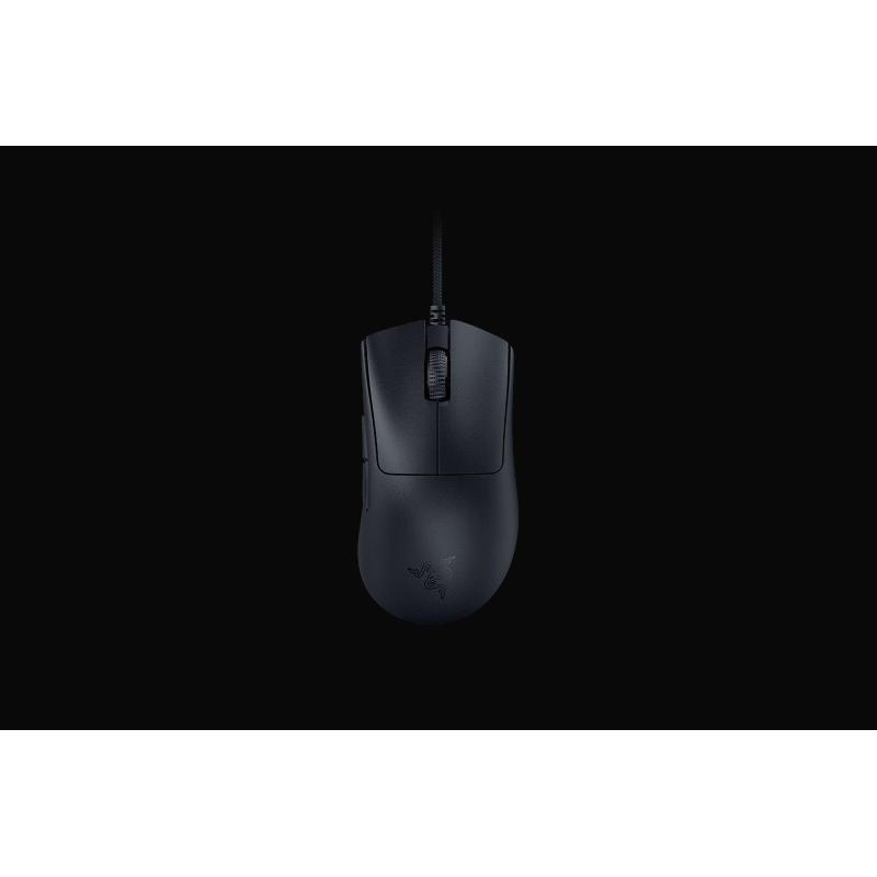 Razer deathadder v3 mouse ergonomico per e-sport (design leggero da 59g forma ergonomica sensore ottico 30k interruttori ottici del mouse gen-3 tecnologia hyperpolling 8000hz) nero