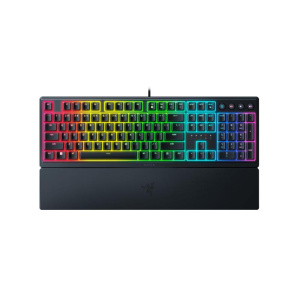 Razer ornatav3 tastiera gaming neccanica a basso profilo con razer chroma rgb interruttore mecca-membrana ibrido poggiapolsi ergonomico layout italia black