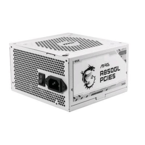 Msi mag a850gl pcie5 white alimentatore per computer 850w 204 pin atx atx bianco
