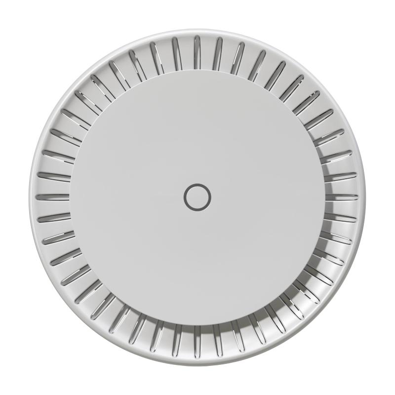 Mikrotik access point wi-fi 6 dual-band 1774 mbit-s poe bianco per soffitto router
