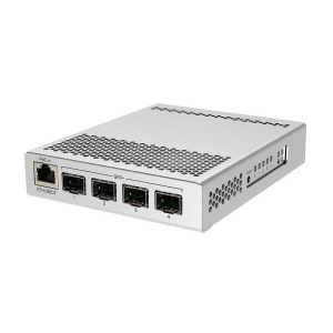 Mikrotik crs305-1g-4s+in switch gestito 1 gigabit 4 sfp+ 10g poe bianco rete