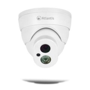 Videocamera ip atlantis a11-905a-dp bianca-4mpixel supp.poe-dome sens. 1/2.8cmos ov-2520×1520 doppio str.-ott.fissa ir cut ip66