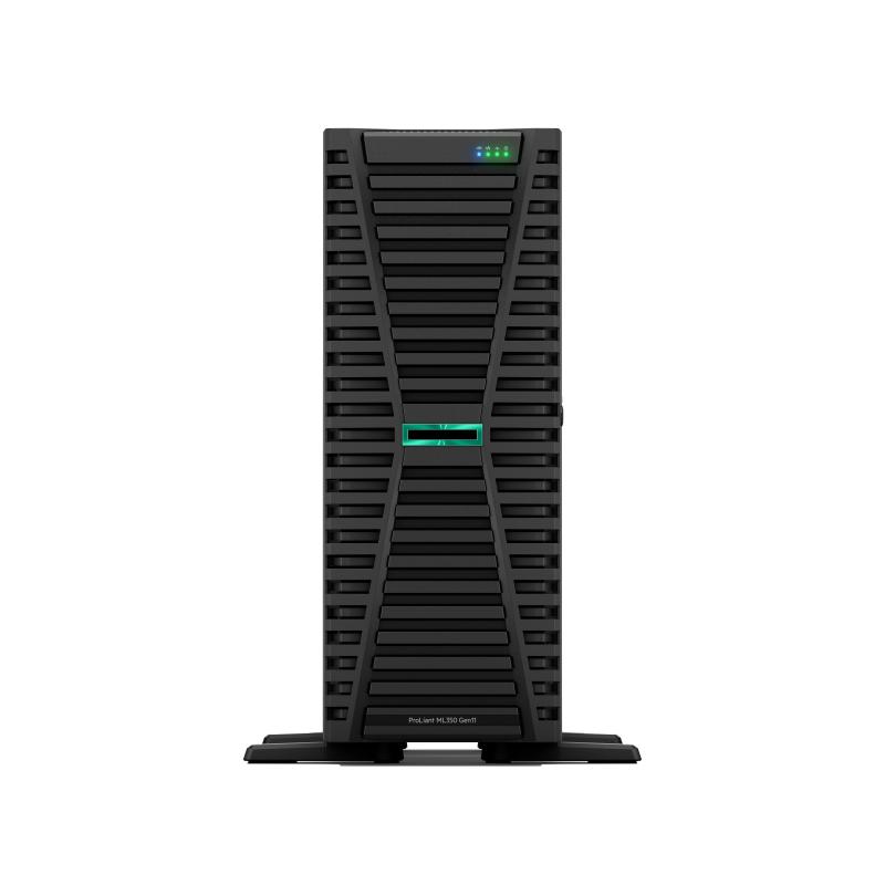 Server tower hpe ml350 gen11 xeon-s 4509y 8c 2.60ghz 64gb 8x2.5 sff 2x480gb ssd mr408i-o nodvd 4x1gbe 2x1000w 3y nbd smartch.
