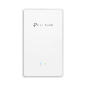 Access point wireless tp-link eap625gp-wall ax1800 wall-plate dual-band wi-fi 6 gpon 1p gpon,2p gigabit rj45(1×802.3af poe out)