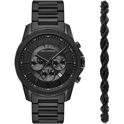 Set Bracciale Orologio Uomo Armani Exchange Banks AX7163SET