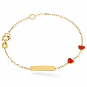 Bracciale da bimba in oro giallo 803321710417