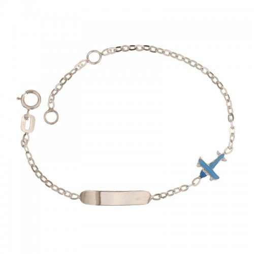 Bracciale per bambini in oro bianco 803321721716