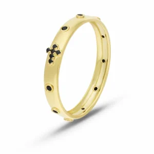 Anello Rosario Uomo Oro Giallo GL102363