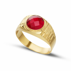 Anello Uomo Oro Giallo GL102376
