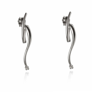 Orecchini Donna Oro Bianco GL102402
