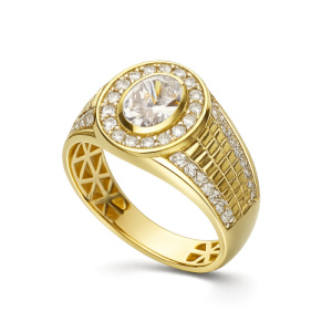 Anello Uomo Oro Giallo GL102452