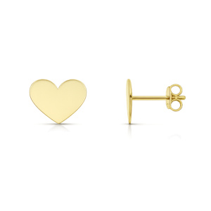Orecchini Cuore Oro Giallo GL102495