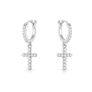 Orecchini Donna Oro Bianco GL102498