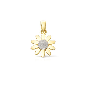 Ciondolo Margherita Oro Bianco Giallo GL102417