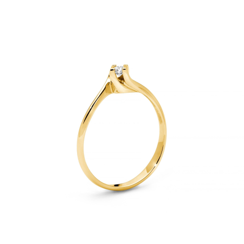 Anello Solitario Donna Miluna LID5180G-010 - immagine 2