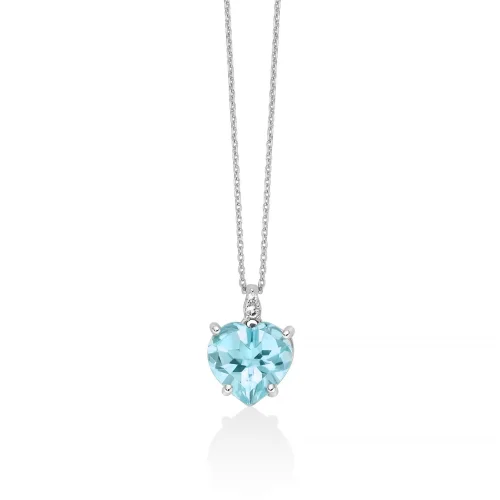 Collana Donna Miluna Oro Bianco CLD4694X