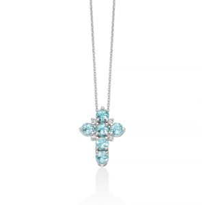 Collana Donna Miluna Oro Bianco CLD5211X