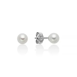 Orecchini Donna Miluna Perle Oro Bianco PPL455BBMX