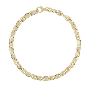 Bracciale Uomo Oro Bianco Giallo GL102459