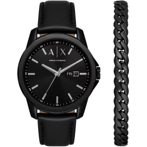 Set Bracciale Orologio Uomo Armani Exchange Banks AX7147SET